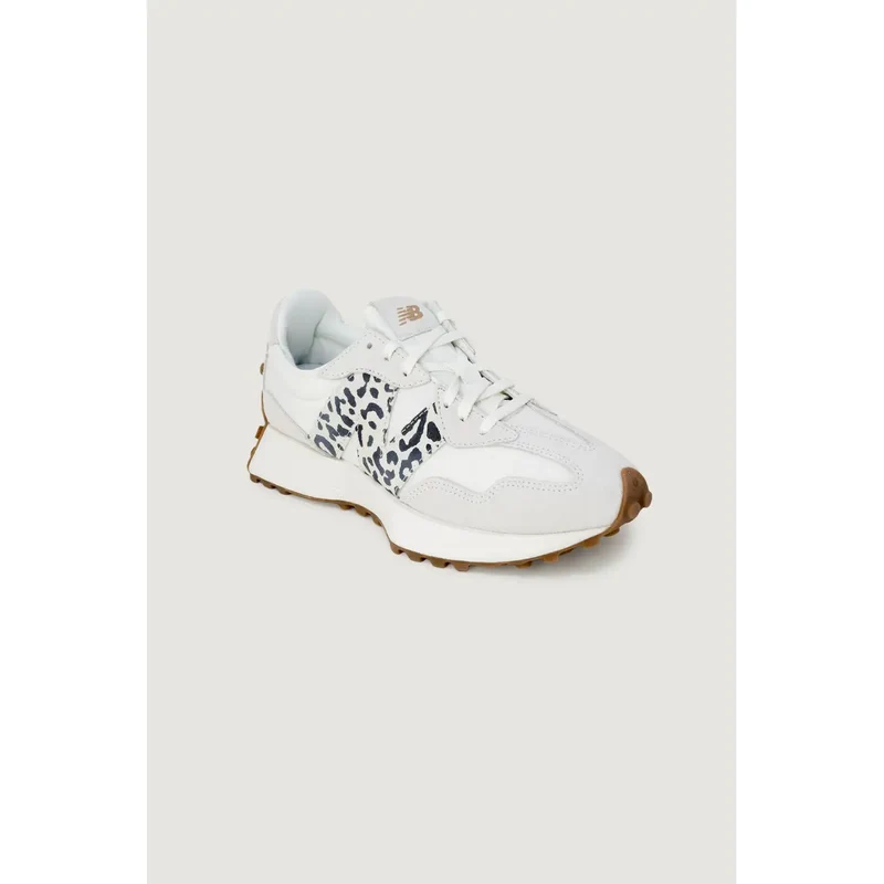 New Balance Frauen Sneakers Beige Polyester-Schnürschuhe
