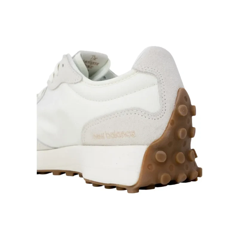 New Balance Frauen Sneakers Beige Polyester-Schnürschuhe