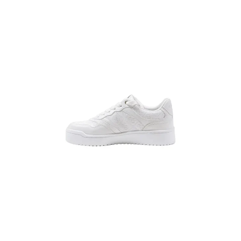 Guess Damen Weiß Polyurethan Sneakers Schnüren