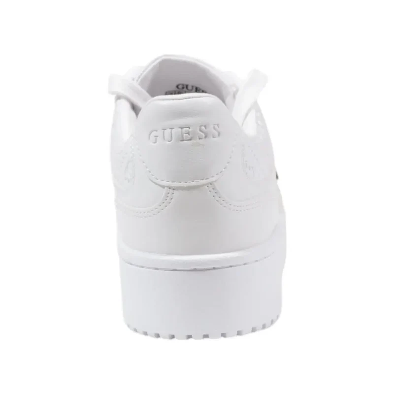 Guess Damen Weiß Polyurethan Sneakers Schnüren