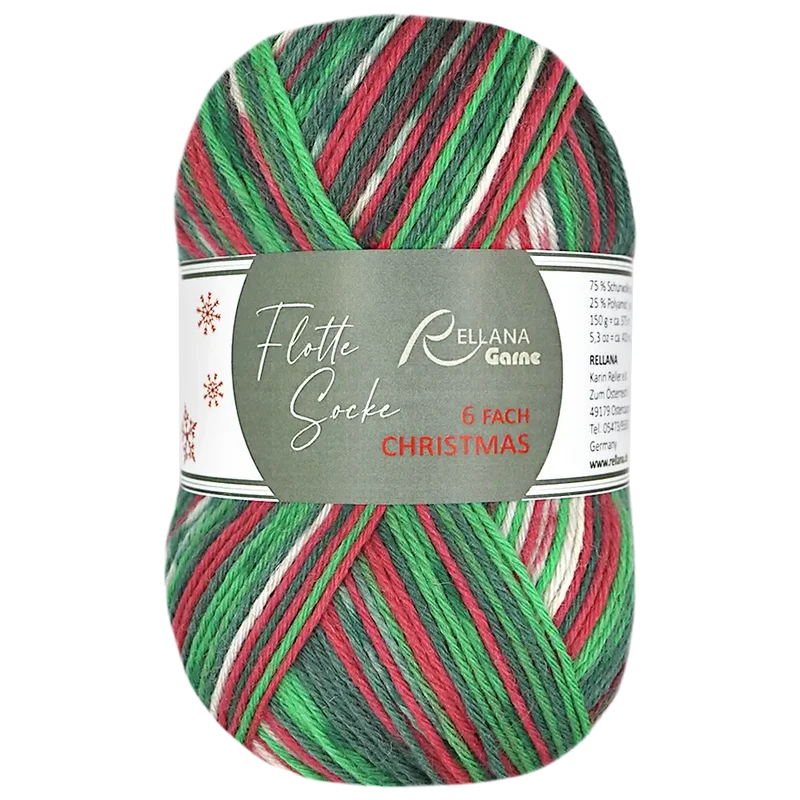 Flotte Socke Christmas 2025 Sockenwolle 6-fach