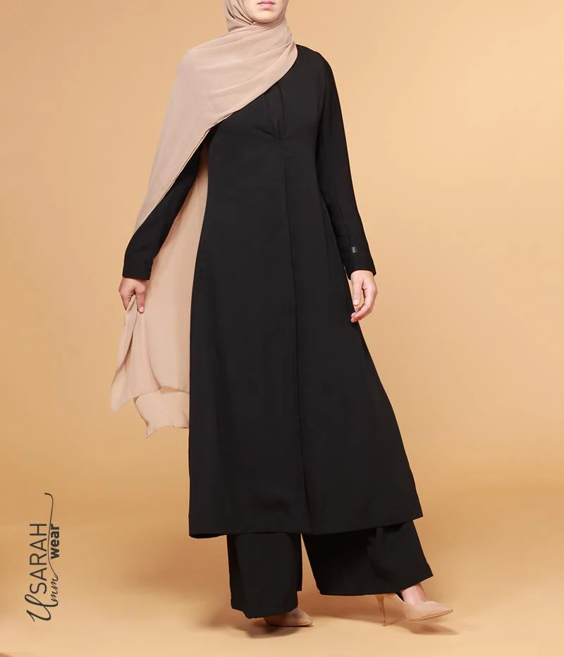 Minimalistische Jacke Noir