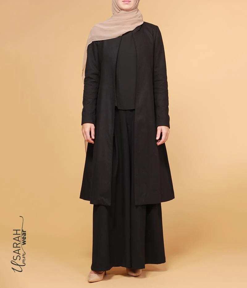 Minimalistische Jacke Noir