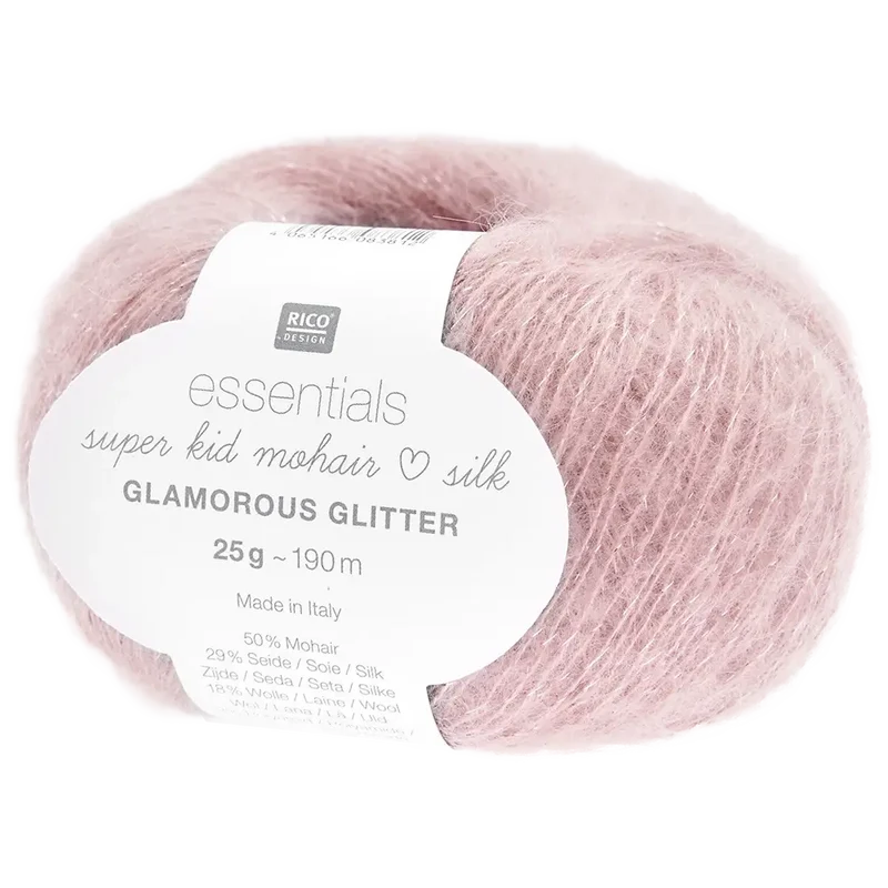 Essentials Super Kid Mohair Loves Silk Glamorous Glitter