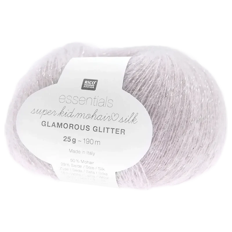Essentials Super Kid Mohair Loves Silk Glamorous Glitter