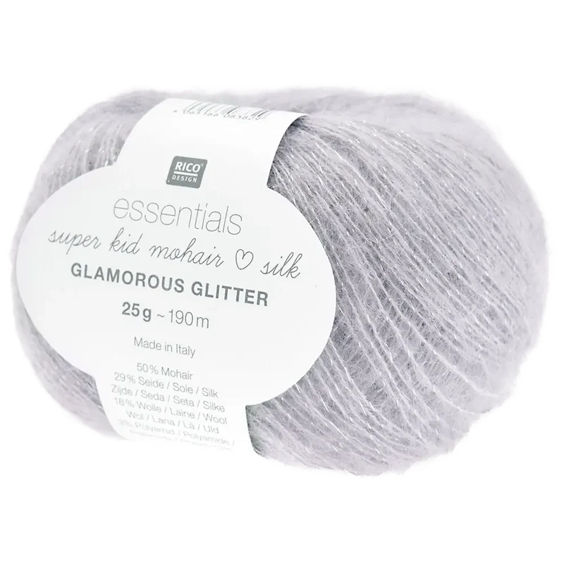 Essentials Super Kid Mohair Loves Silk Glamorous Glitter