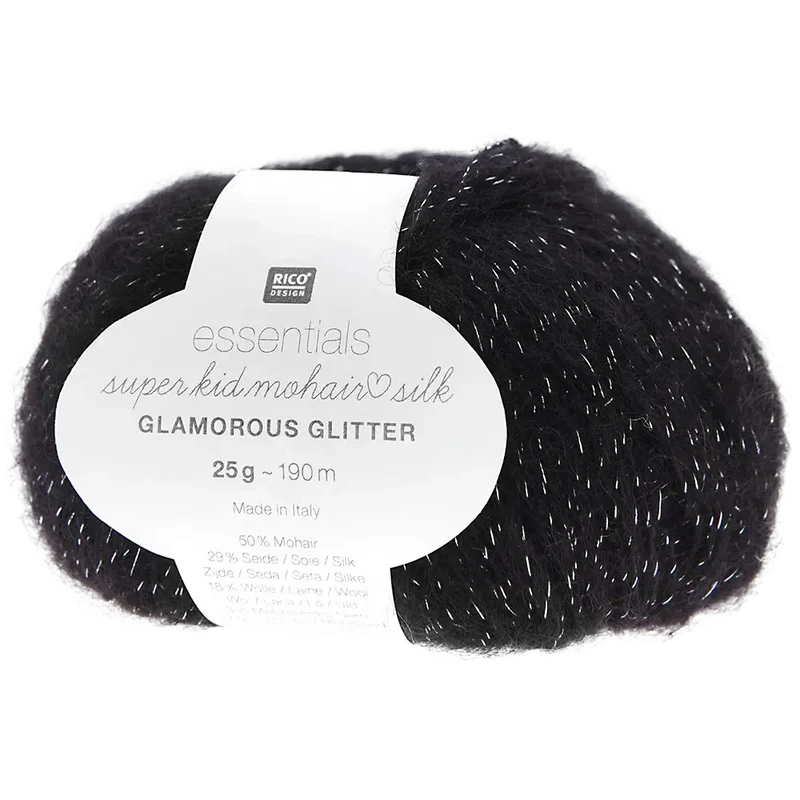 Essentials Super Kid Mohair Loves Silk Glamorous Glitter
