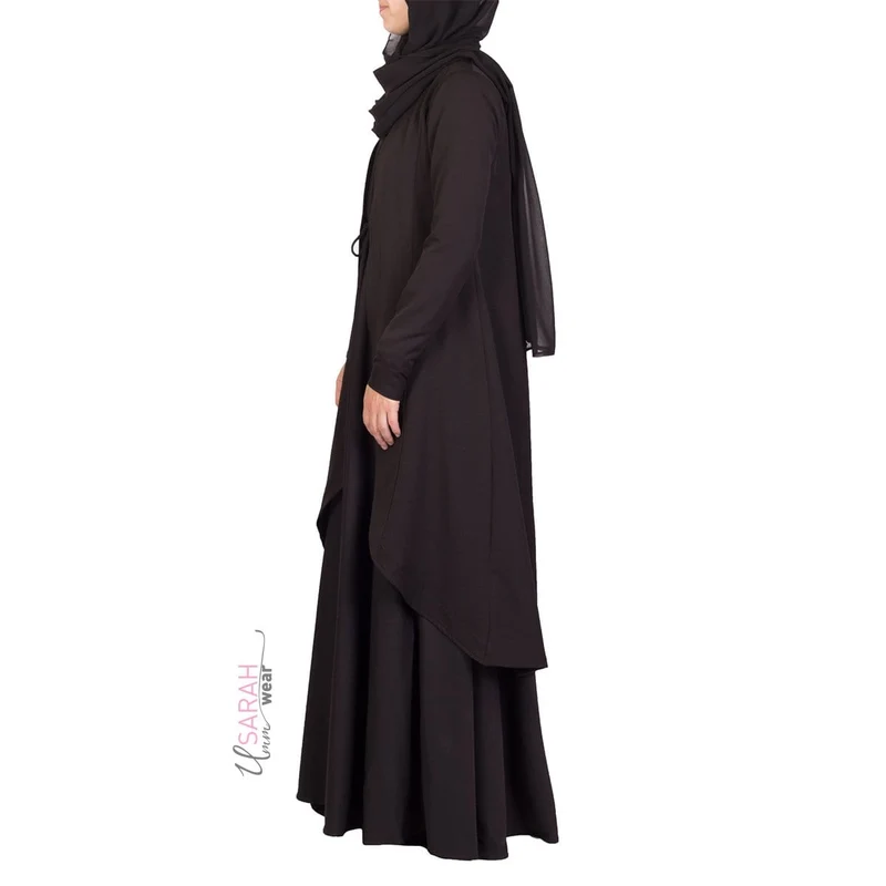 Klassische Strickjacke Schwarz