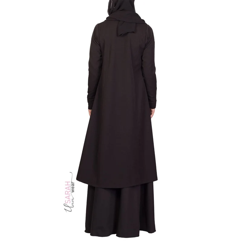 Klassische Strickjacke Schwarz