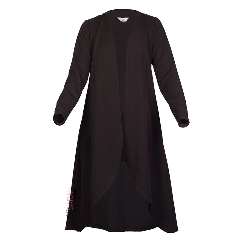 Klassische Strickjacke Schwarz