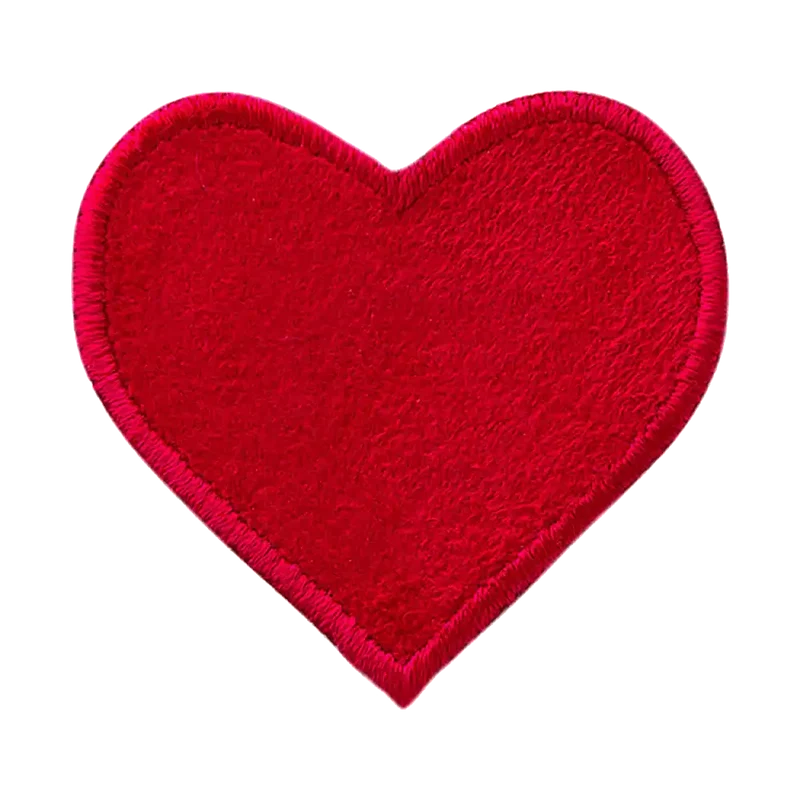 Applikation | Herz Velour 04054