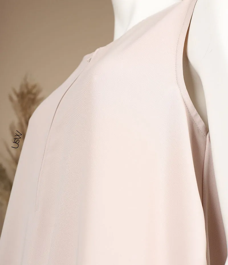 Slipkleid TAYMA - Creme