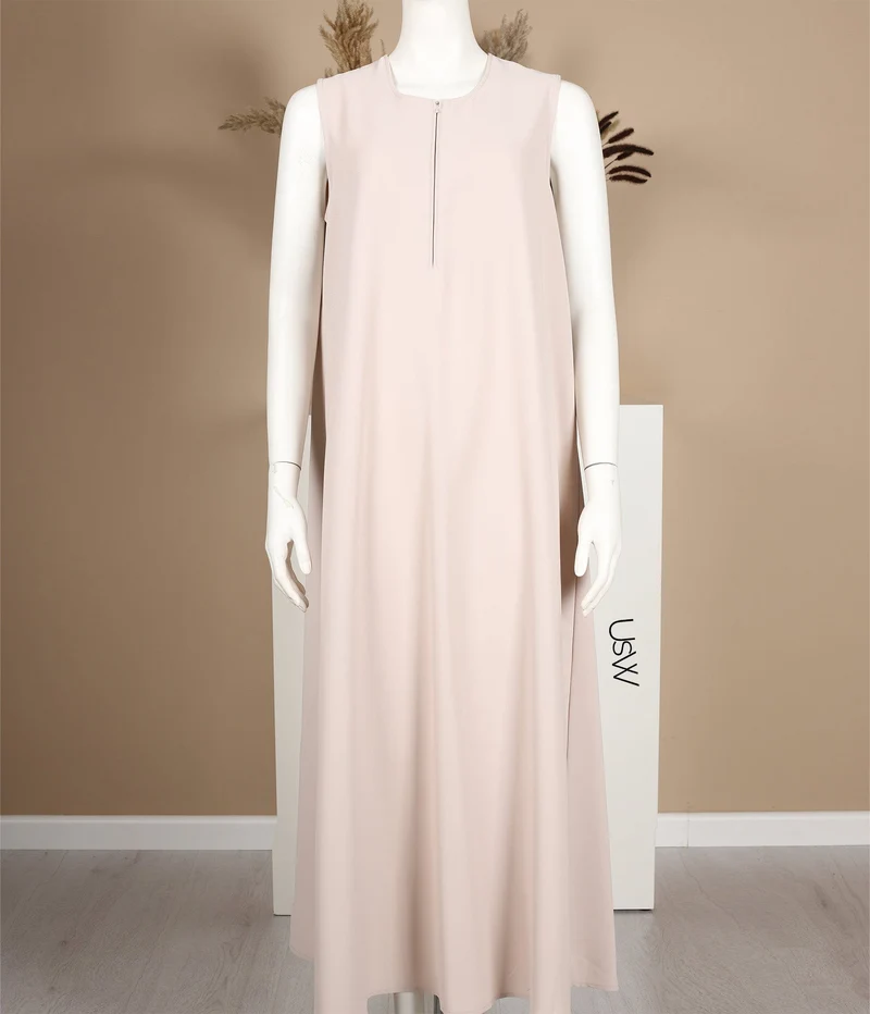 Slipkleid TAYMA - Creme