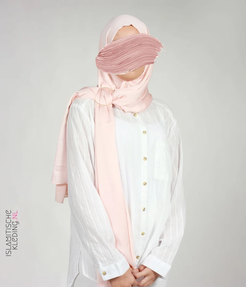 Alba Schal Pastellrosa