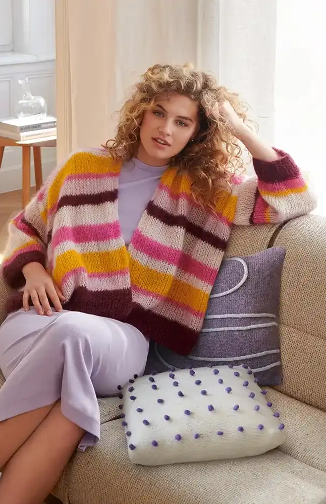 Cardigan Ho76M17 (Strickset)