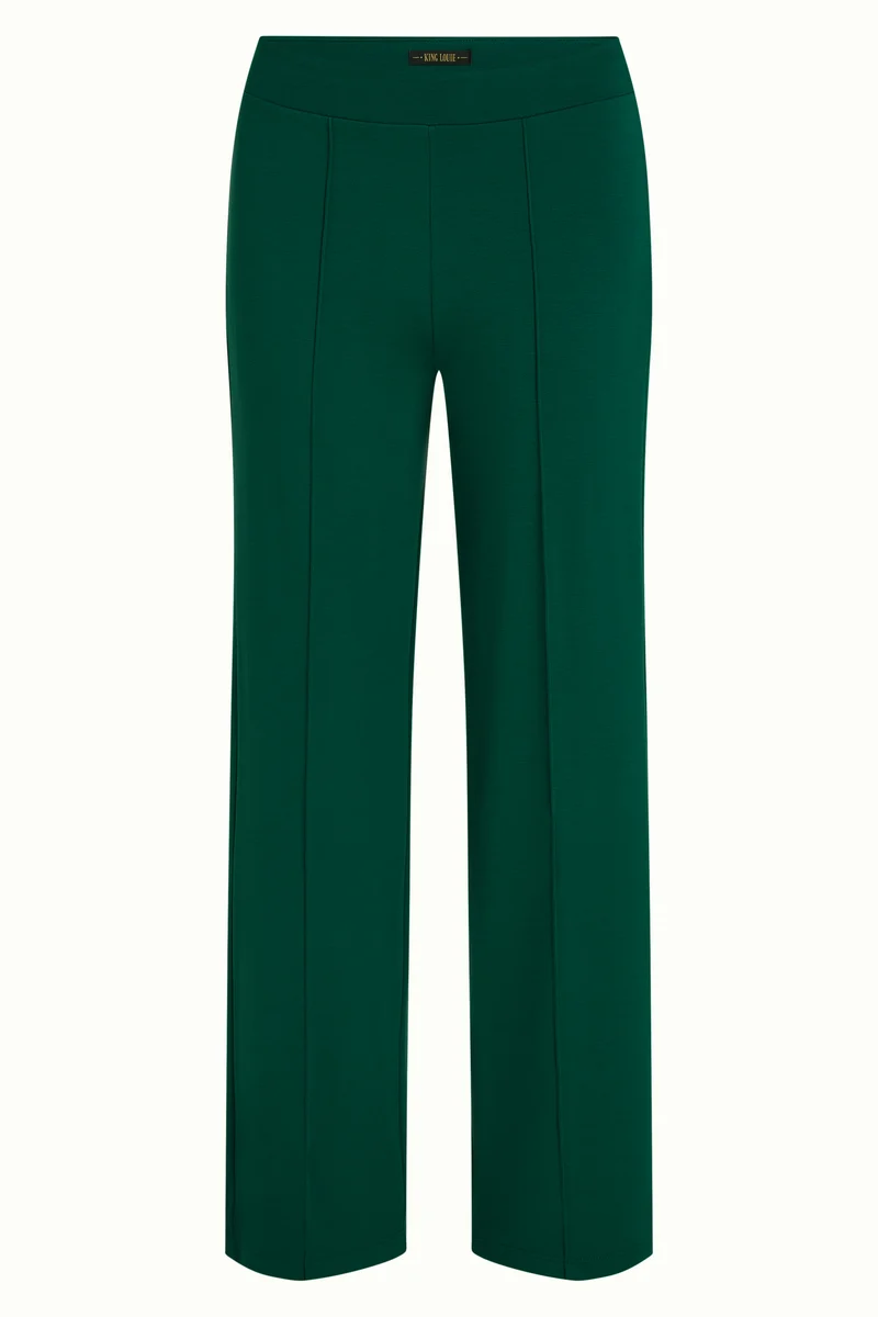 Border Pintuck Pants Milano Uni