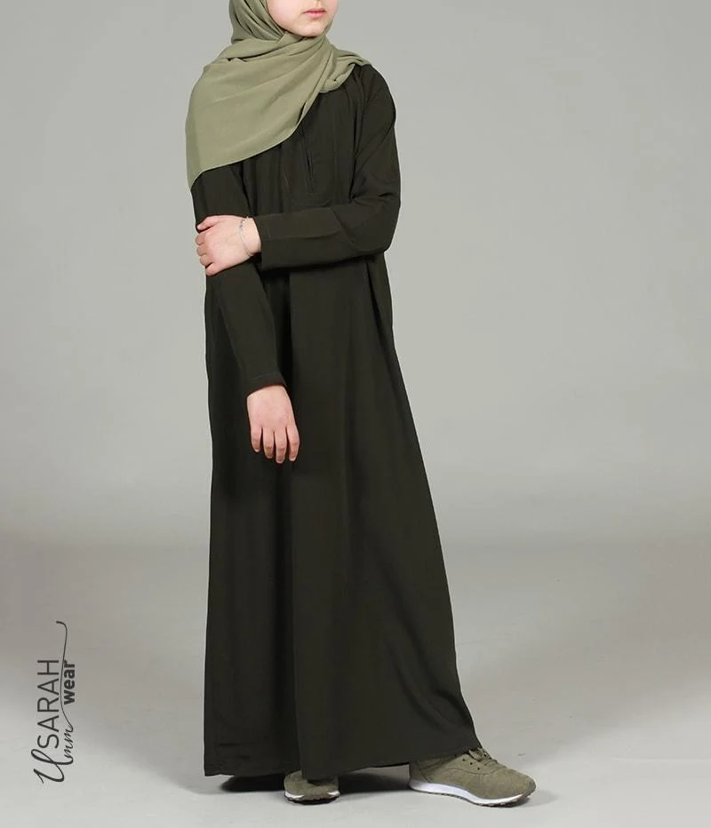 Abayatje Basic Mädchen Armeegrün