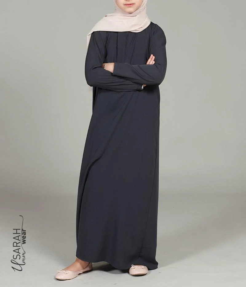 Abaya Basic Mädchen Graphit