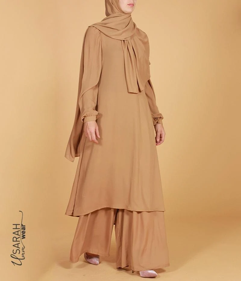 Asala Midikleid Nude
