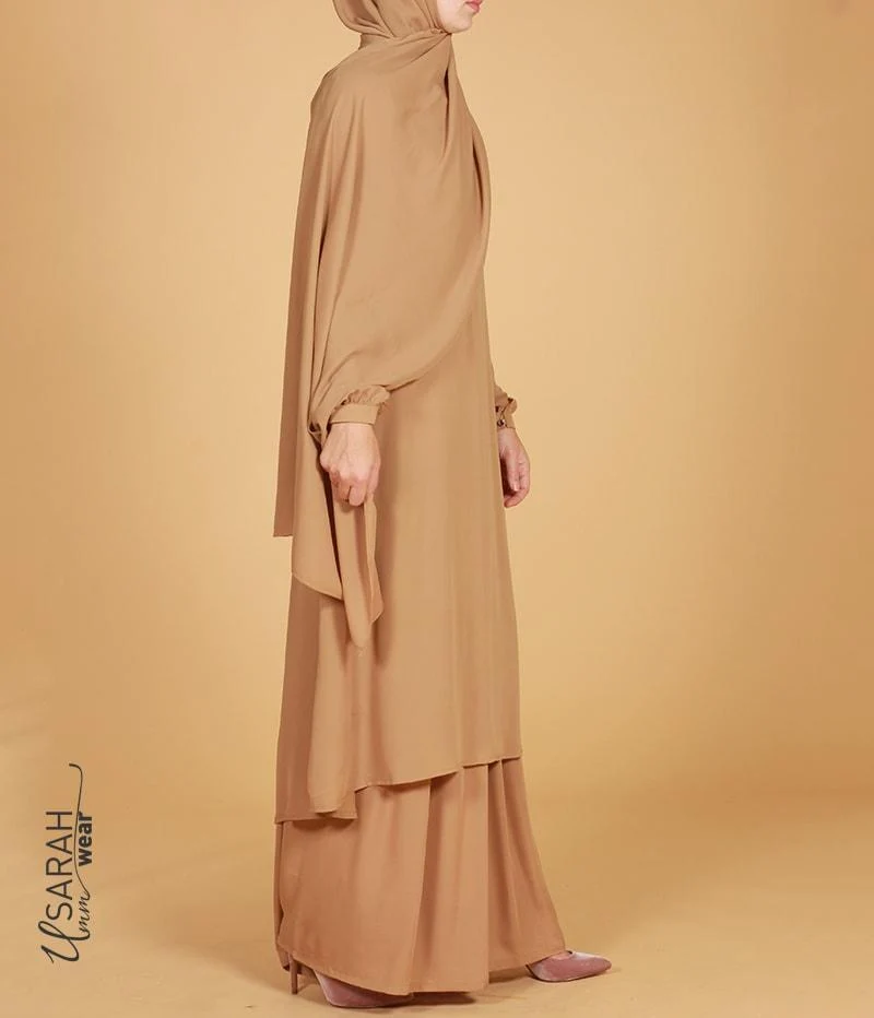 Asala Midikleid Nude
