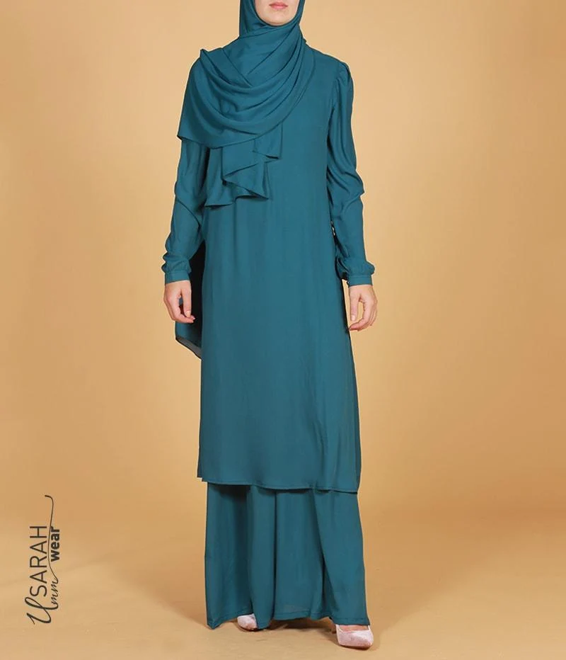 Asala Midikleid Petrol