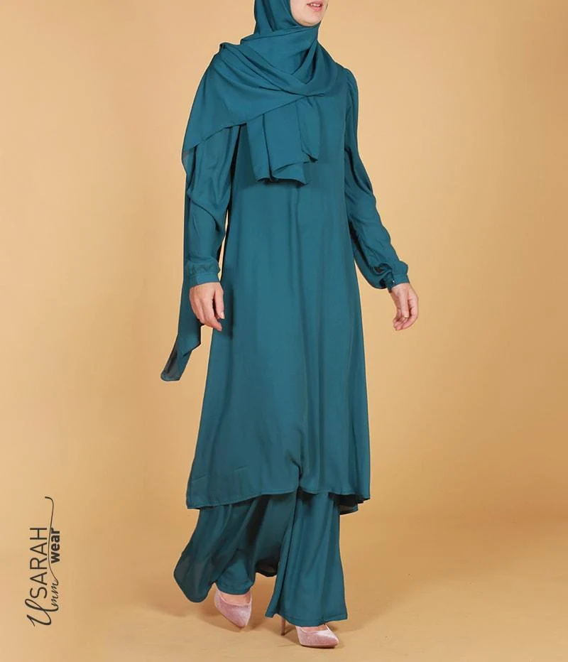 Asala Midikleid Petrol