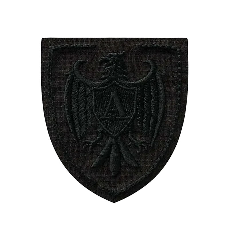 Applikation | Recycl-Patch Wappen mit Adler 12129