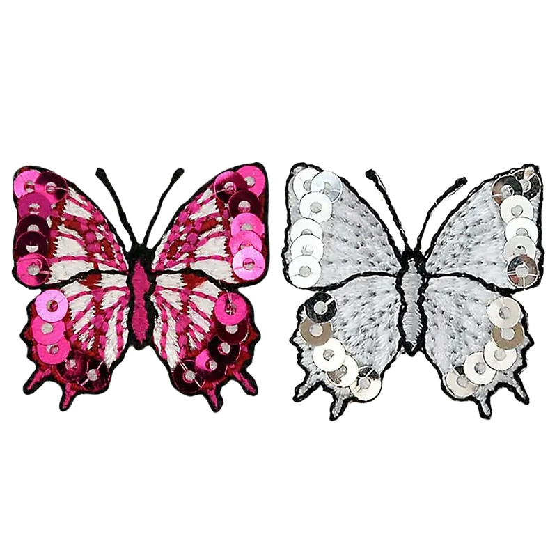 Applikation | Schmetterling mit Pailletten