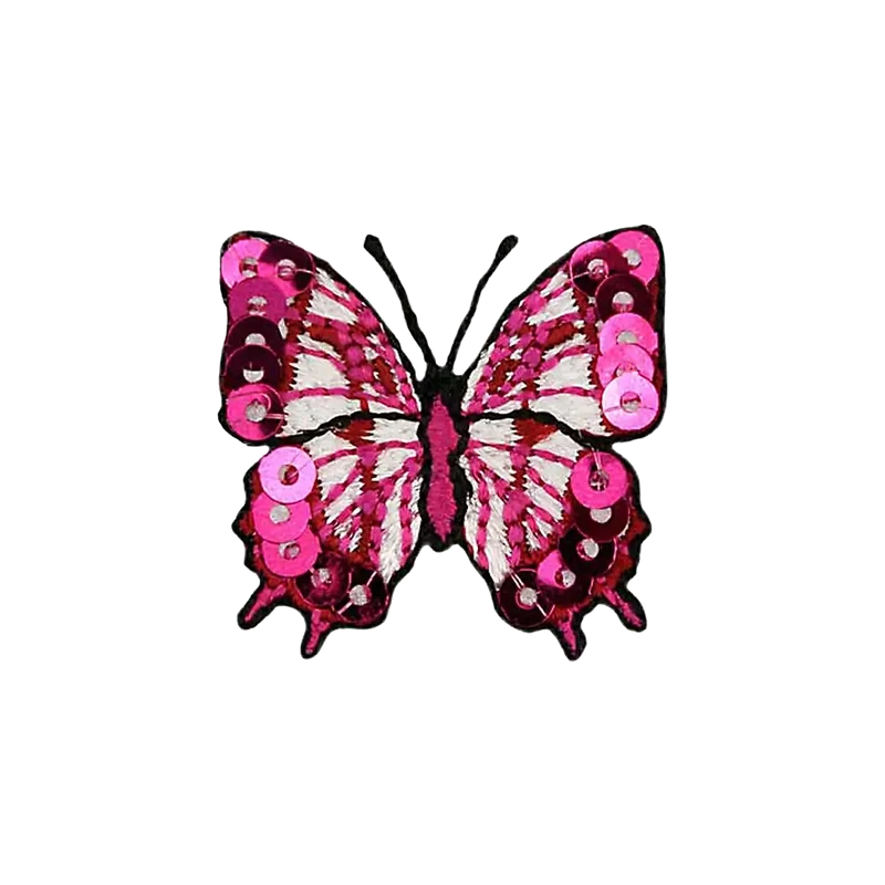 Applikation | Schmetterling mit Pailletten