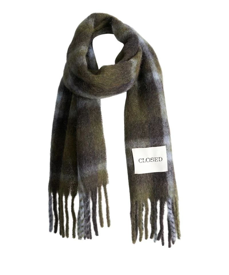 Sciarpa in alpaca e lana