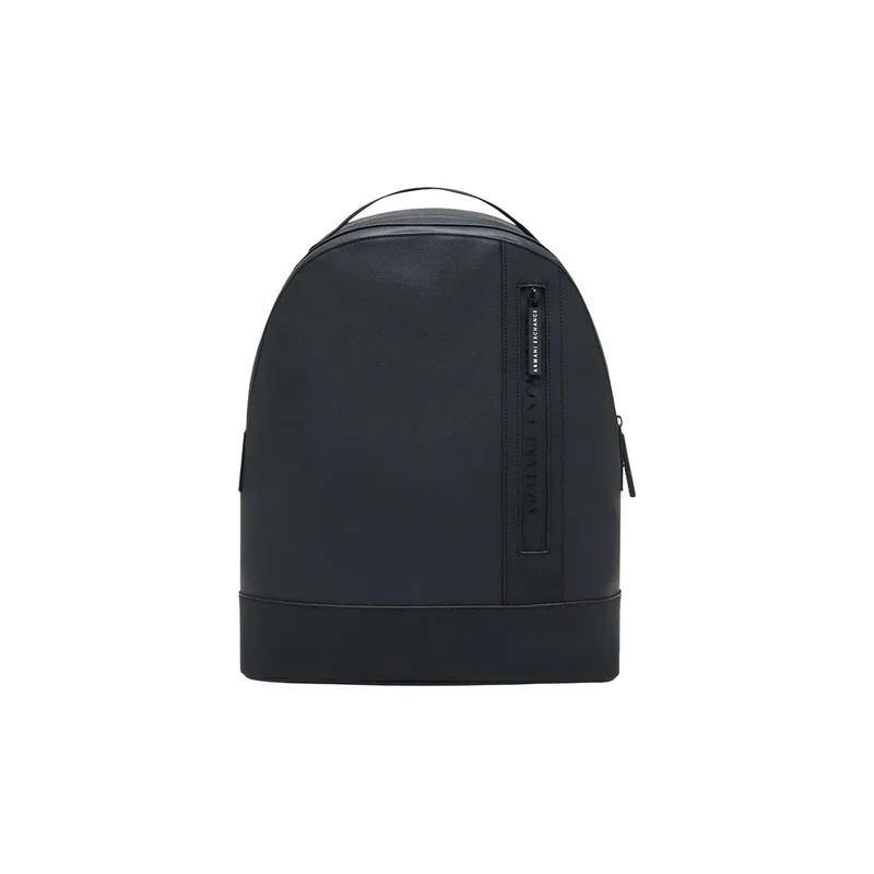 Armani Exchange Herren Rucksack aus schwarzem Polyester W31 H40 L12,5