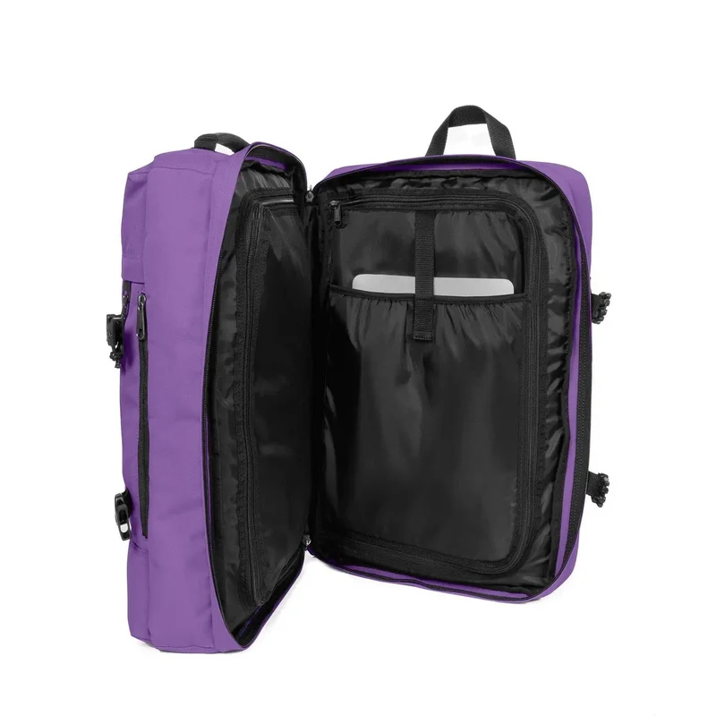 Eastpak Herren-Rucksack aus lila Polyester mit Taschen, 51x33x23