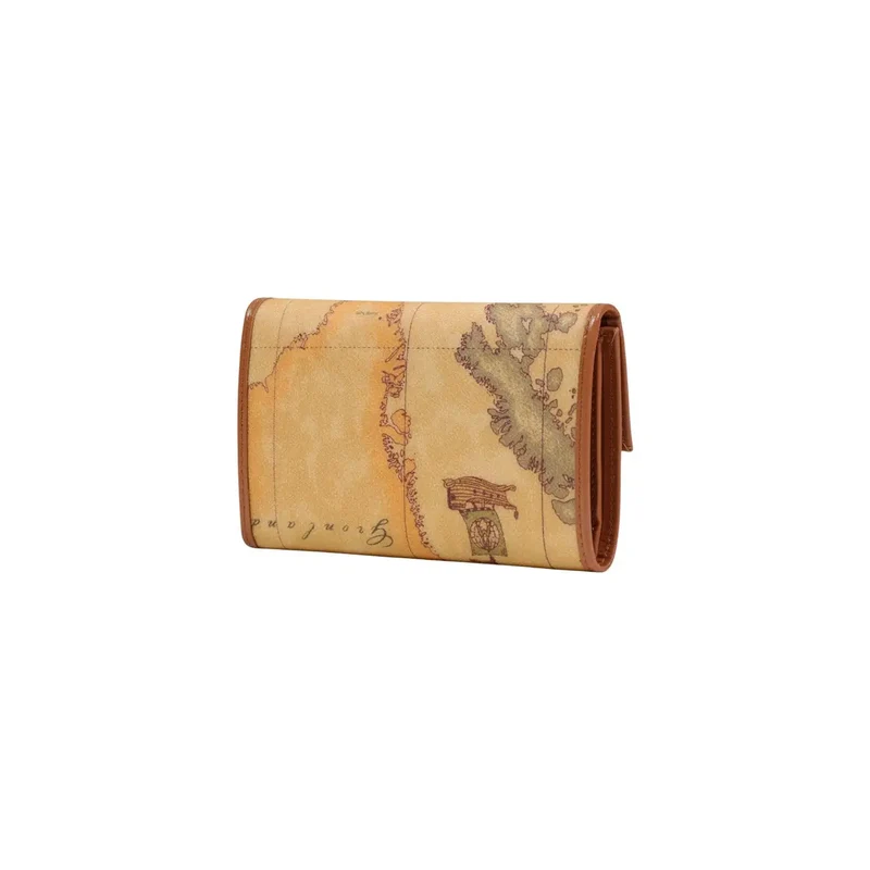 Alviero Martini Prima Classe Damen-Geldbörse in Camel aus Polyurethan