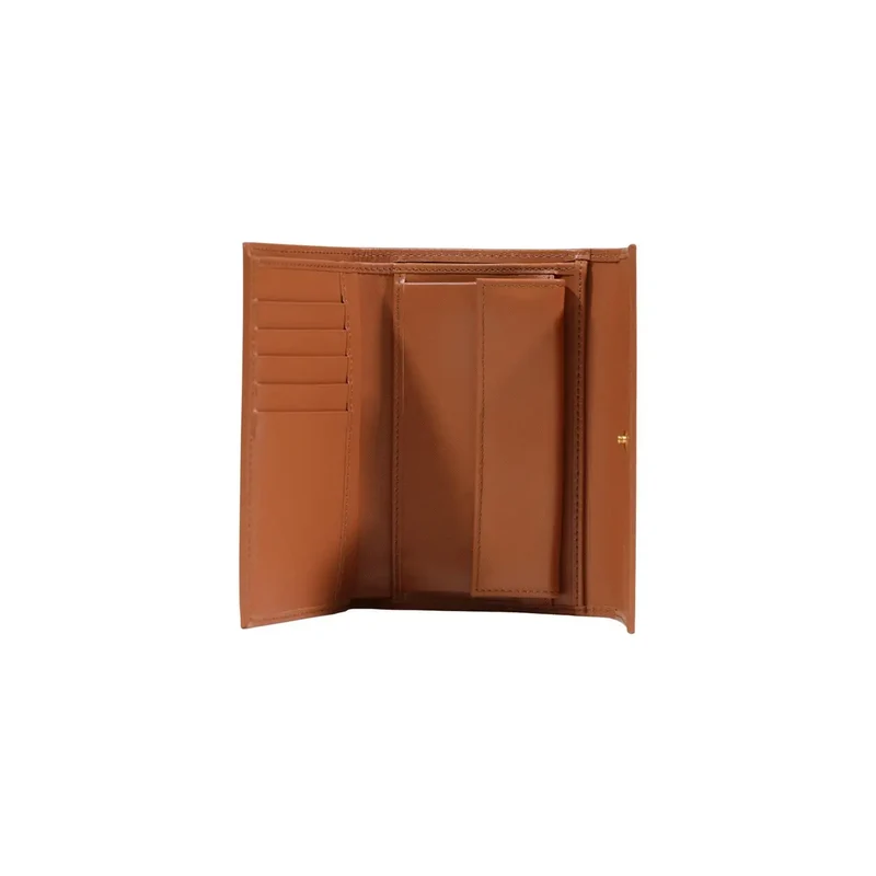 Alviero Martini Prima Classe Damen-Geldbörse in Camel aus Polyurethan