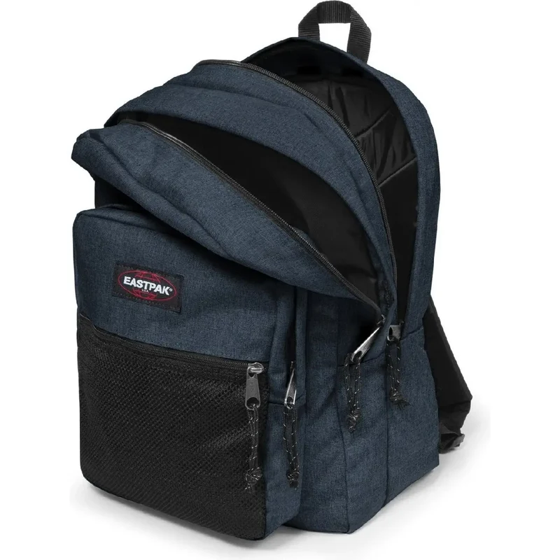 Eastpak Herren blauer Rucksack mit Reißverschluss-Fächern aus Polyester, 42×32×25,5