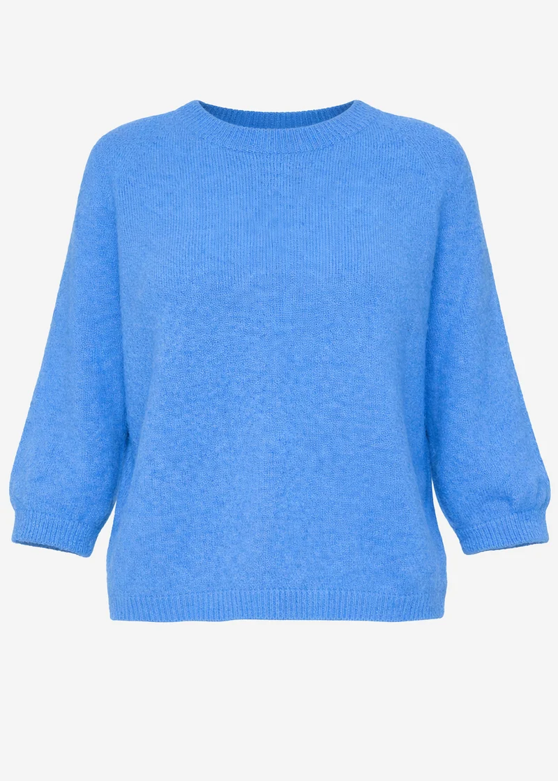 Strickoberteil - blau