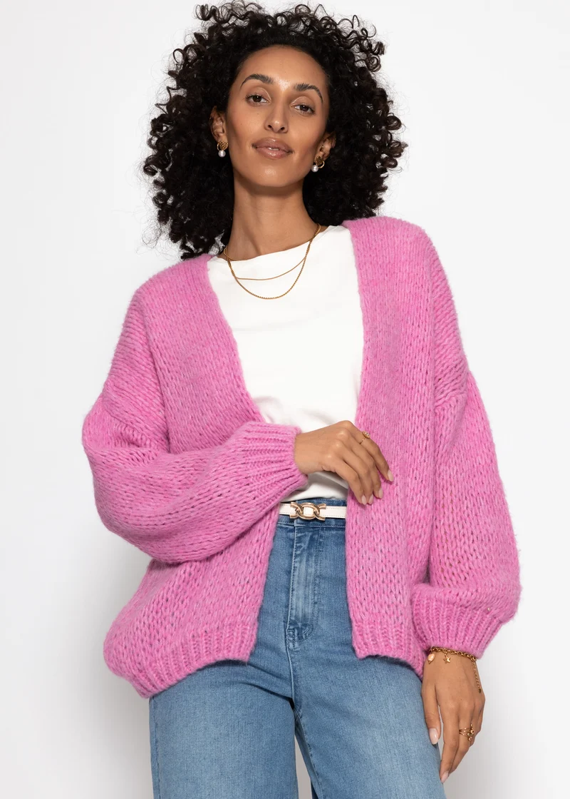 Oversize Cardigan - pink