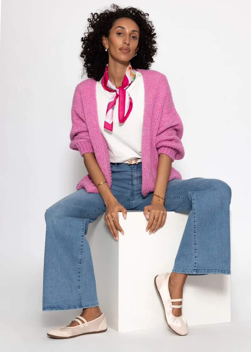 Oversize Cardigan - pink