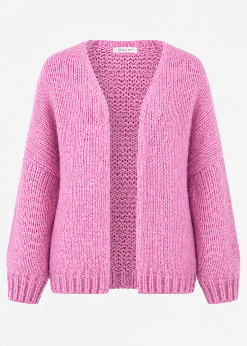 Oversize Cardigan - pink