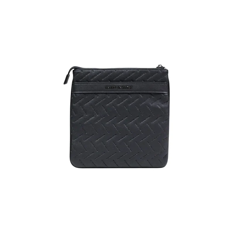 Armani Exchange Herren-Schultertasche Schwarz aus Polyester 23×23×2