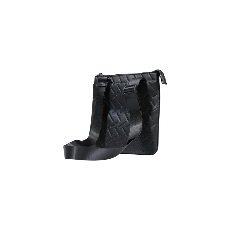 Armani Exchange Herren-Schultertasche Schwarz aus Polyester 23×23×2