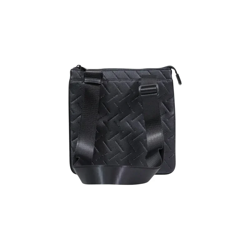 Armani Exchange Herren-Schultertasche Schwarz aus Polyester 23×23×2
