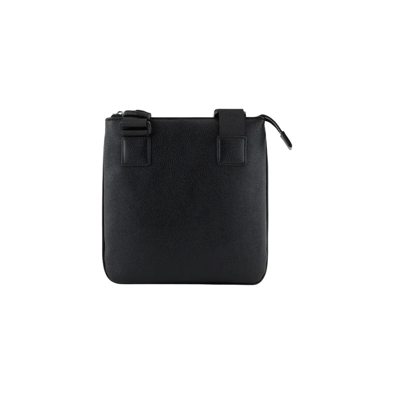 Armani Exchange Herren-Schultertasche Schwarz, Polyester, 21 x 22 x 3