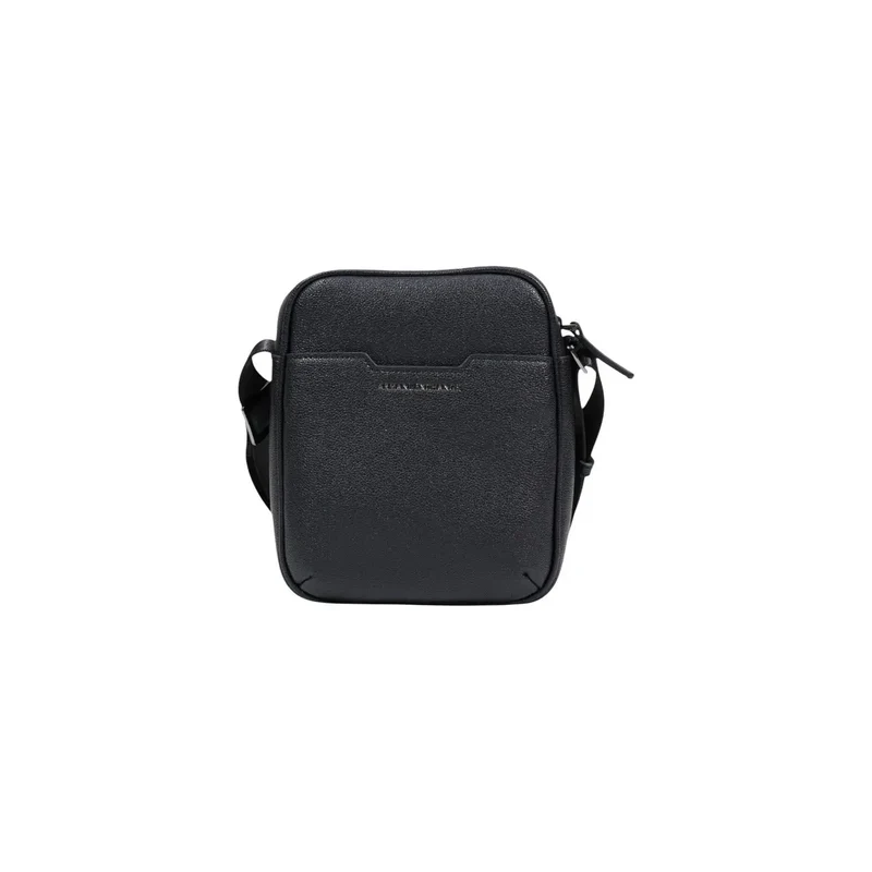 Armani Exchange Herren-Schultertasche Schwarz aus Polyester 18x20x8