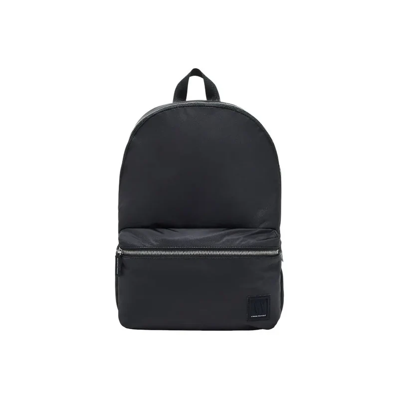Armani Exchange Herren Rucksack in Schwarz mit Taschen Größe 31x45x19