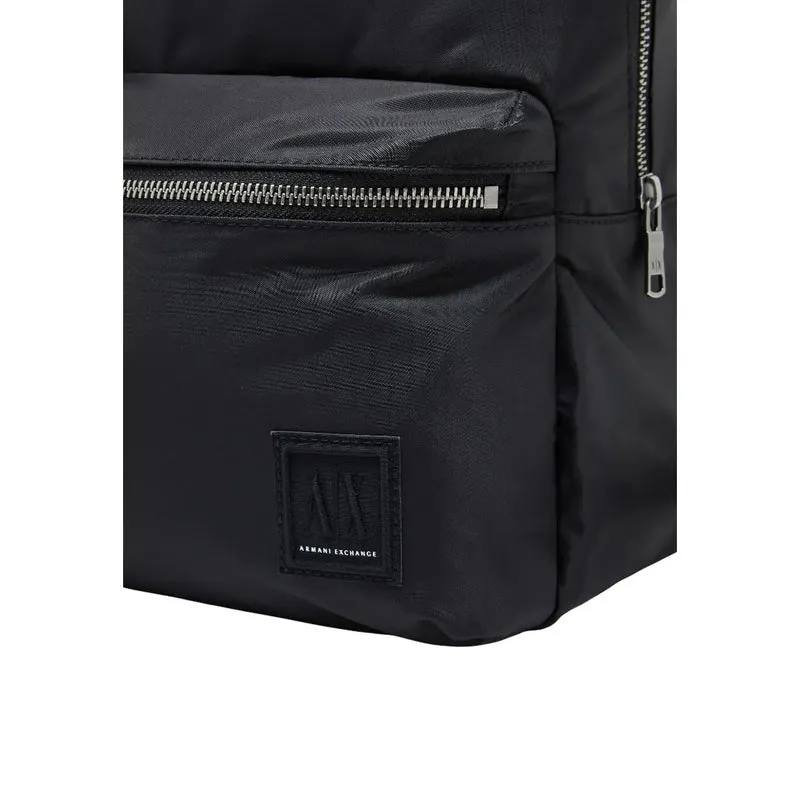 Armani Exchange Herren Rucksack in Schwarz mit Taschen Größe 31x45x19