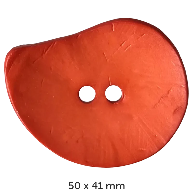 Knopf in Tropfenform