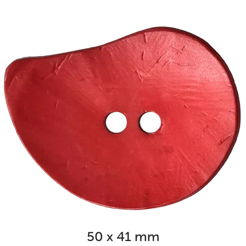 Knopf in Tropfenform