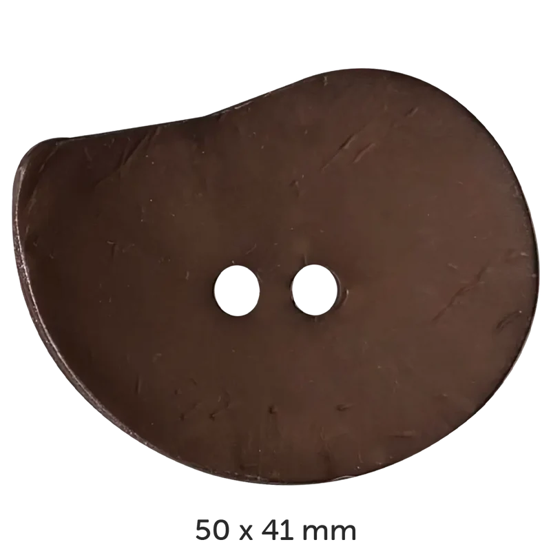 Knopf in Tropfenform