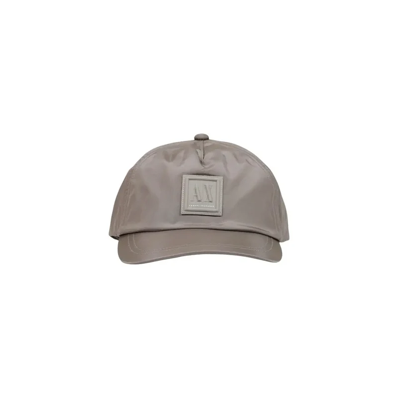 Armani Exchange Herren Baseballmütze Grau aus Polyester